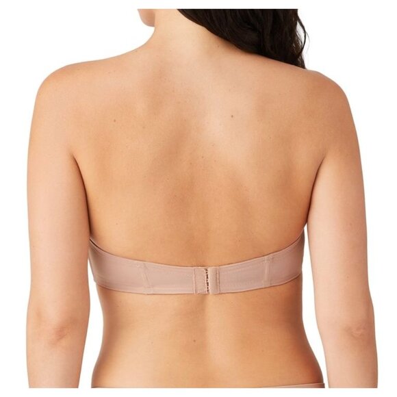 Wacoal Beige Red Carpet™ Strapless Underwire Bra with Detachable Straps 38DD - Picture 6 of 9